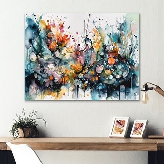 Designart "Captivating Boho Dance II" Abstract Metal Wall Art - Bed